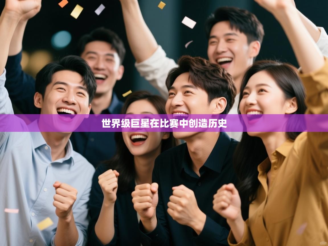 世界级巨星在比赛中创造历史  第1张